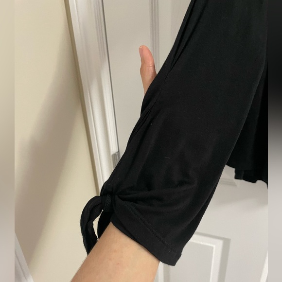 Kismet black long sleeve top - Picture 3 of 4